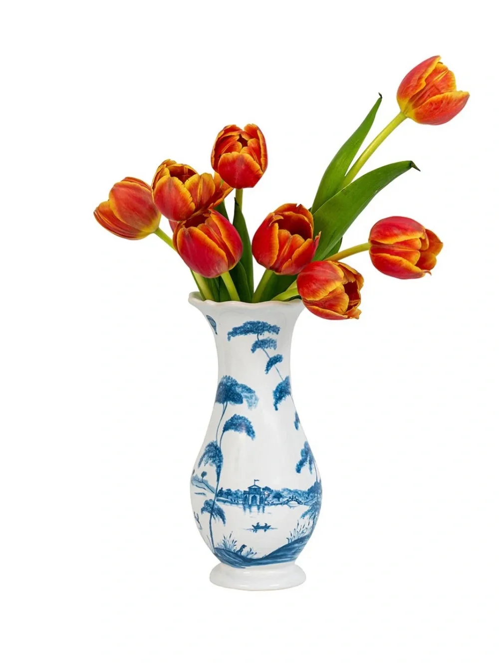 Juliska Country Estate Delft Blue 9” Vase NIB
